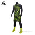 Sublimation Basketball Uniform Design per la squadra